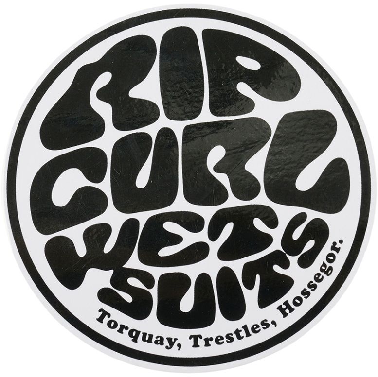 2026 Rip Curl Logo Stickers 132MUT - White